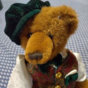 Adorable "Bearnard" Teddy Bear, 8" High